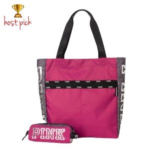 PINK VS Tote & Tech Pouch